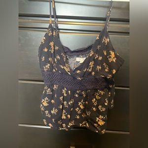 Women’s floral tank top